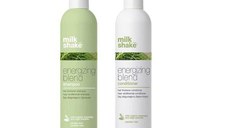 Pachet pentru Par Fin, Subtire si Fragil - Milk Shake Energizing Blend: Sampon Energizing Blend Shampoo, 300 ml + Balsam Energizing Blend Conditioner, 300 ml