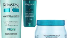 Pachet Reparator Kerastase Resistance - Sampon 1000 ml, Masca 500 ml, Ser 30 ml