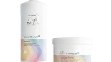 Pachet Restructurant pentru Par Vopsit Wella Professionals Color Motion +: Sampon 1000ml + Masca 500 ml