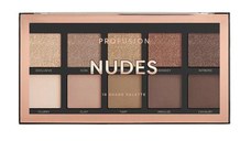 Paleta Farduri Vegane, 10 Nuante - Profusion Cosmetics Nudes, 103 g