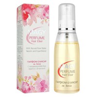 Parfum pentru Par - Magy Perfume Hair Elixir with Natural Rose Water, Keratin and D-panthenol, SuperFinish, 100 ml - 1