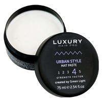 Pasta Mata pentru Par - Urban Style Mat Paste Luxury Hair Pro, Factor de Fixare 4, Green Light, 75 ml - 1