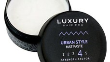 Pasta Mata pentru Par - Urban Style Mat Paste Luxury Hair Pro, Factor de Fixare 4, Green Light, 75 ml