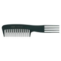 Pieptan Profesional cu 2 Capete si Furculita - Comair Professional Hair Comb with 2 Heads and Fork - 1