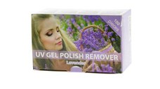 Pliculete cu soak off remover Lavanda, 100 buc