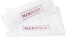 Prosop pentru Barbierit - Men Rock White Cotton Shaving Towel