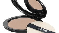 Pudra Compacta - Velvet Touch Compact Powder Isadora 10 g, nuanta 15 Medium Beige Mist