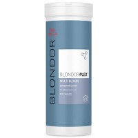 Pudra Decoloranta - Wella Professionals Blondor Plex Multi Blonde Dust-Free Powder Lightener, 400 g - 1