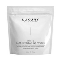 Pudra Decoloranta - White Dust Free Bleaching Powder Luxury Hair Color, Green Light, 500 g - 1