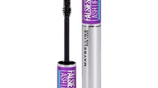 Rimel cu Efect de Gene False Rezistent la Apa- Maybelline Lash The Falsies Lash Lift Mascara Waterproof, Black, 9.6 ml