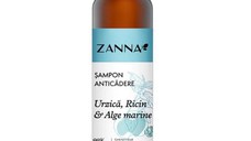 Sampon Anticadere cu Urzica, Ricin si Alge Marine Zanna, 250 ml