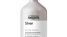 Sampon argintiu pentru par grizonat - L'oreal Professionnel Series Expert Silver, 500ml