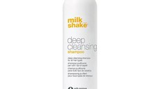 Sampon Curatare Profunda pentru Toate Tipurile de Par - Milk Shake Deep Cleansing Shampoo, 300 ml