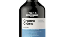 Sampon Neutralizator Reflexe Portocalii - L'Oréal Professionnel Serie Expert Chroma Crème Blue Dyes, 300 ml