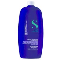 Sampon pentru Neutralizarea Tonurilor de Portocaliu pentru Par Brunet si Castaniu - Alfaparf Milano Semi di Lino Intense Anti-Orange Low Shampoo, 1000 ml - 1