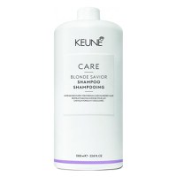 Sampon pentru Par Blond - Keune Care Blonde Savior Shampoo, 1000 ml - 1