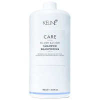 Sampon pentru Par Blond - Keune Care Silver Savior Shampoo, 1000ml - 1