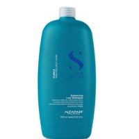 Sampon pentru Par Cret sau Ondulat - Semi di Lino Curls Enhancing Low Shampoo Alfaparf Milano, 1000 ml - 1