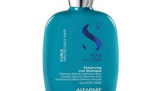 Sampon pentru Par Cret sau Ondulat - Semi di Lino Curls Enhancing Low Shampoo Alfaparf Milano, 250 ml