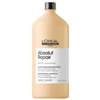 Sampon pentru Par Deteriorat - L&#039;oreal Professionnel Serie Expert Absolut Repair Protein + Gold Quinoa, 1500 ml - 1