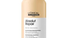 Sampon pentru Par Deteriorat - L'oreal Professionnel Serie Expert Absolut Repair Protein + Gold Quinoa, 1500 ml