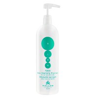 Sampon pentru Par Gras - Kallos KJMN Deep Cleansing Shampoo for Oily Hair and Scalp 1000ml - 1