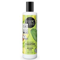 Sampon Reparator pentru Par Deteriorat cu Acocado si Masline Organic Shop, 280ml - 1