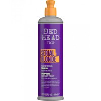 Sampon Tigi Bed Head Serial Blonde Purple Toning Shampoo, 400ml - 1