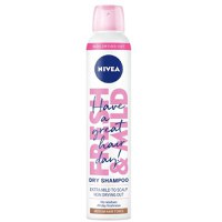 Sampon Uscat pentru Saten - Nivea Dry Shampoo Medium Hair Tones, 200 ml - 1