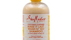 Sampon Wash N' Go cu nuca de cocos, Shea Moisture, 384 ml