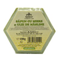 Sapun cu Miere si Ulei de Masline Apidava, 100g - 1