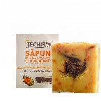 Sapun Exfoliant si Hidratant pentru Corp Techir, 120 g - 1