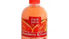 Sapun Lichid Cremos cu Lapte de Orez, Extracte de Capsuni si Guava Fresh Juice, 460ml