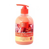 Sapun Lichid Cremos cu Ulei de Piersica si Extract de Magnolie Fresh Juice, 460ml - 1