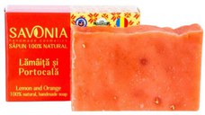 Sapun Natural cu Lamaita si Portocala Savonia, 90g