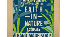 Sapun Natural Solid cu Rozmarin - Faith in Nature Hand Made Soap Rosemary, 100 g