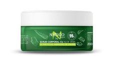 Scrub corporal Natigo By Nature cu zahar si aloe vera Aloe Line 99% natural ingredients, 200g