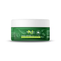 Scrub corporal Natigo By Nature cu zahar si aloe vera Aloe Line 99% natural ingredients, 200g - 1