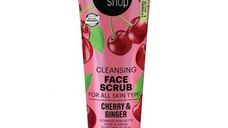 Scrub pentru Ten cu Cirese si Ghimbir Face Scrub Cherry & Ginger Organic Shop, 75ml