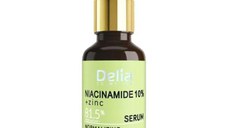 Ser cu Niacinamide 10% si Zinc pentru Fata si Decolteu, Delia Cosmetics, 30 ml