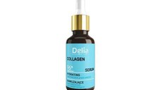 Ser Hidratant cu Colagen pentru Fata si Decolteu, Delia Cosmetics, 30 ml