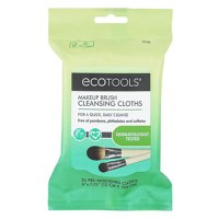 Servetele Umede pentru Curatarea Pensulelor - Eco Tools Makeup Brush Cleansing Cloths, 25 buc - 1