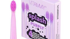 Set 4 rezerve periuta de dinti Vitammy Splash TH1811-4 Purply, Violet