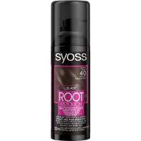 Spray pentru Vopsirea Temporara a Radacinilor - Schwarzkopf Syoss Black Root Retouch Cover Spray, negru, 120 ml - 1