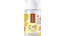 Spuma hidratanta pentru curatare faciala Lirene C+E Vitamin Energy Pro, 150 ml