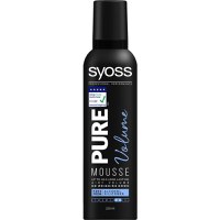 Spuma Modelatoare pentru Volum si Fixare Puternica - Syoss Professional Performance Pure Volume Mousse, 250 ml - 1