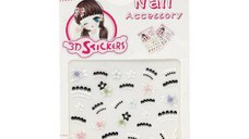 Sticker unghii, Global Fashion, 3D Nail Accessory LS-20, Multicolor, 1 set