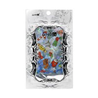 Sticker unghii, Global Fashion, GND 4, Multicolor - 1