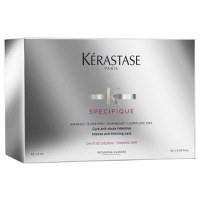 Tratament Intensiv Impotriva Caderii si Subtierii Parului - Kerastase Specifique Aminexil GLM + AOX Complex 42 fiole x 6 ml - 1