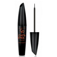 Tus de Pleoape Cat&#039;s Eyes Liner Golden Rose, negru mat - 1